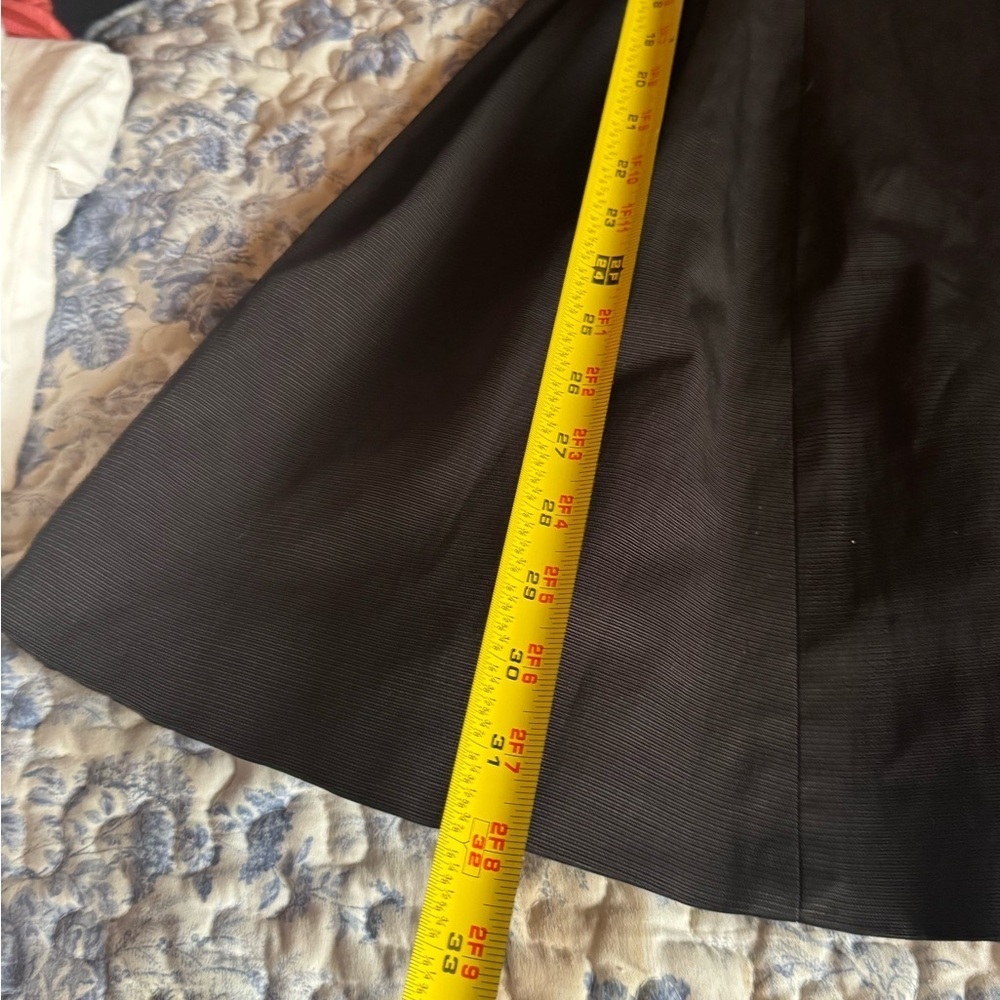 Zara basic Black Mini balloon skirt Dress - Picture 3 of 7